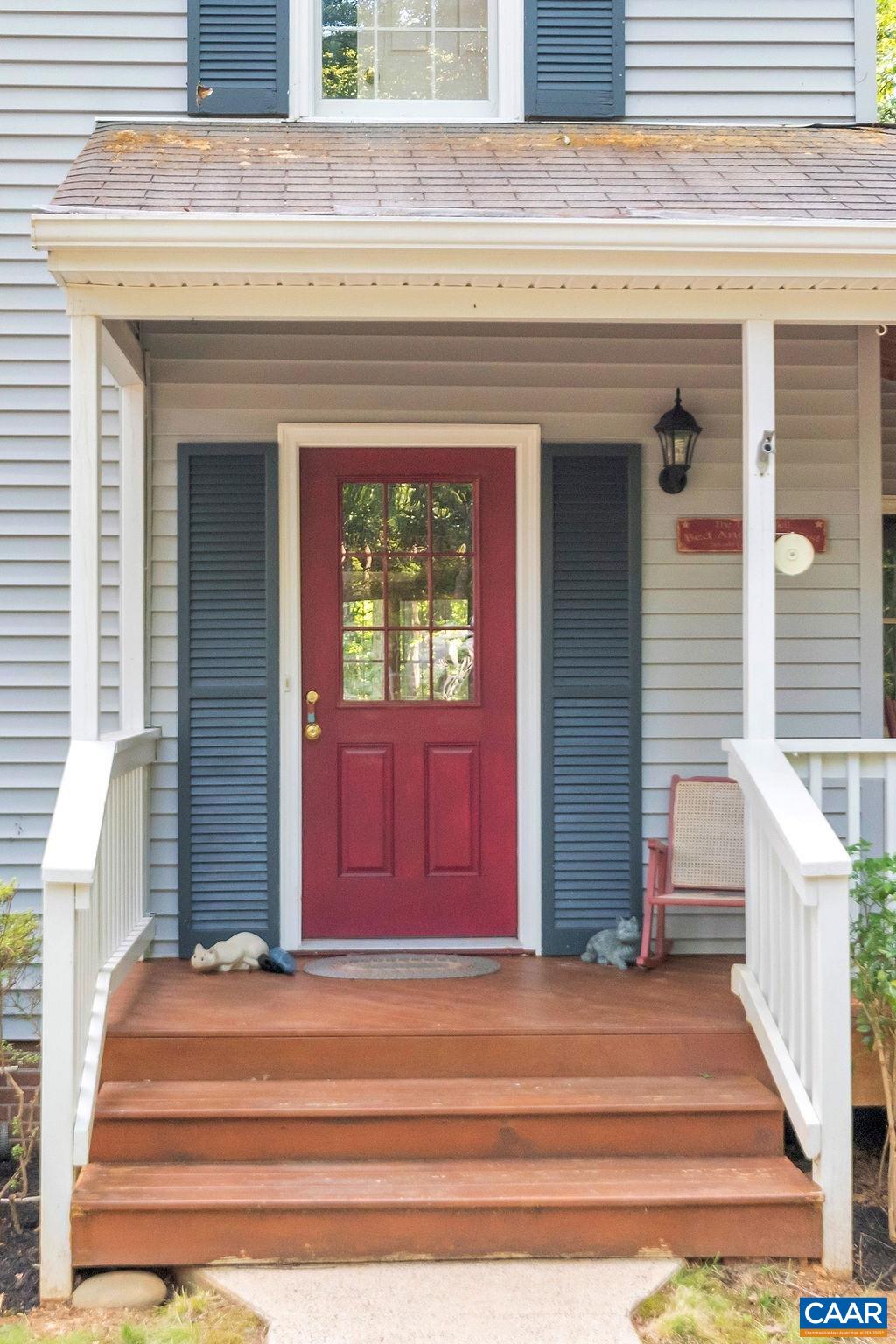 4875 Mechunk Road Keswick, VA 22947 - Photo 26 of 38 a view of entrance door of the house