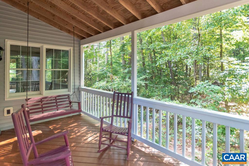 4875 Mechunk Road Keswick, VA 22947 - Photo 27 of 38 a view of a two chairs in the balcony