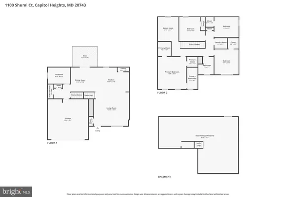 $575,000 | 1100 Shumi Court, Capitol Heights, MD 20743