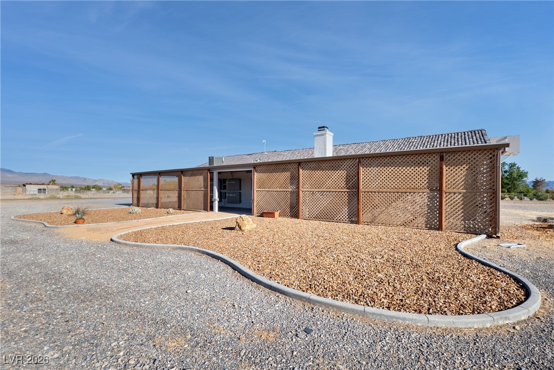 2420 Tough Boy Road Pahrump, NV 89060 - Photo 36 of 54 Back of house