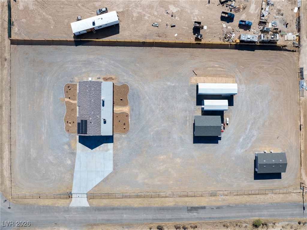 2420 Tough Boy Road Pahrump, NV 89060 - Photo 49 of 54 Bird's eye view