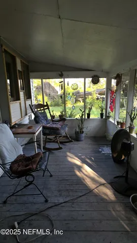 a view of a room with window