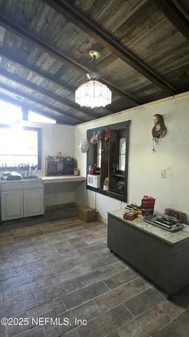 a room with furniture and window