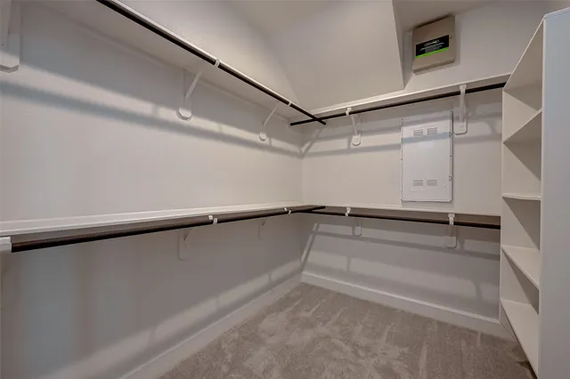 a view of walk in closet