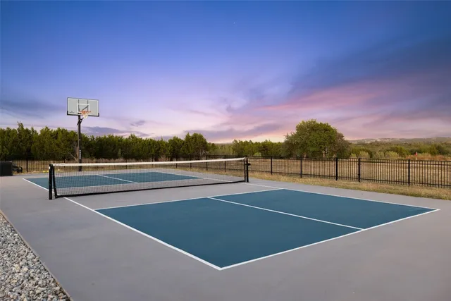 a view of a tennis court