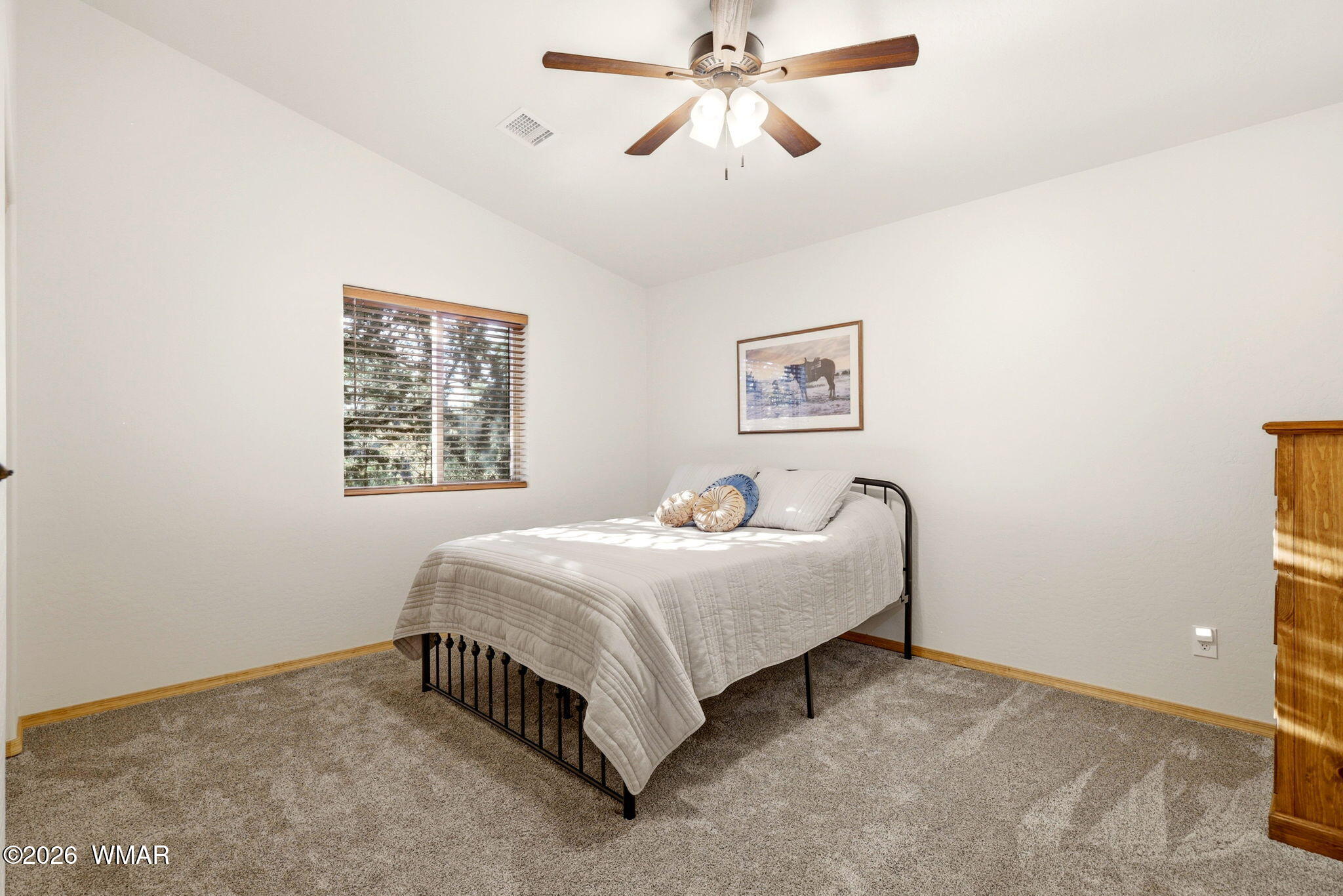 3408 Ponderosa Loop Heber, AZ 85928 - Photo 31 of 57 a bed room with a bed and a window