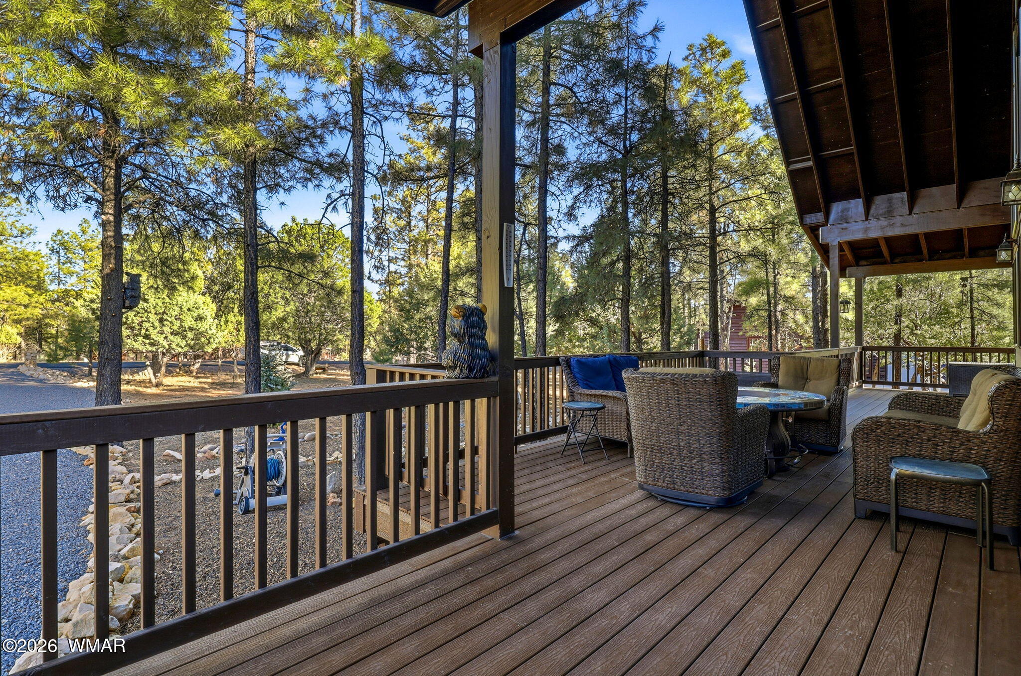 3408 Ponderosa Loop Heber, AZ 85928 - Photo 9 of 57 a view of roof deck with patio