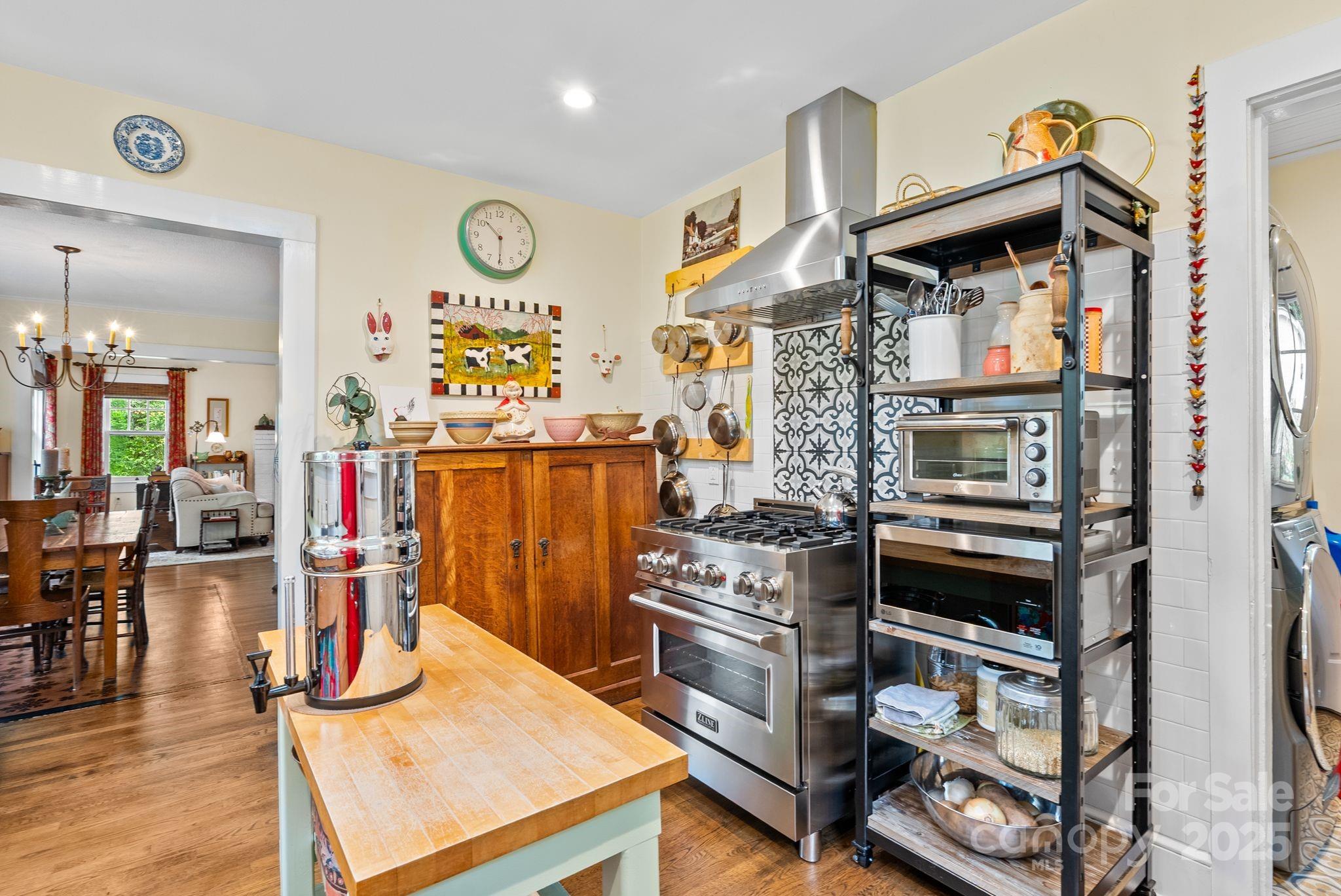 160 Hidden Hill Road Tryon, NC 28782 - Photo 20 of 47 a view of a kitchen with furniture and a kitchen