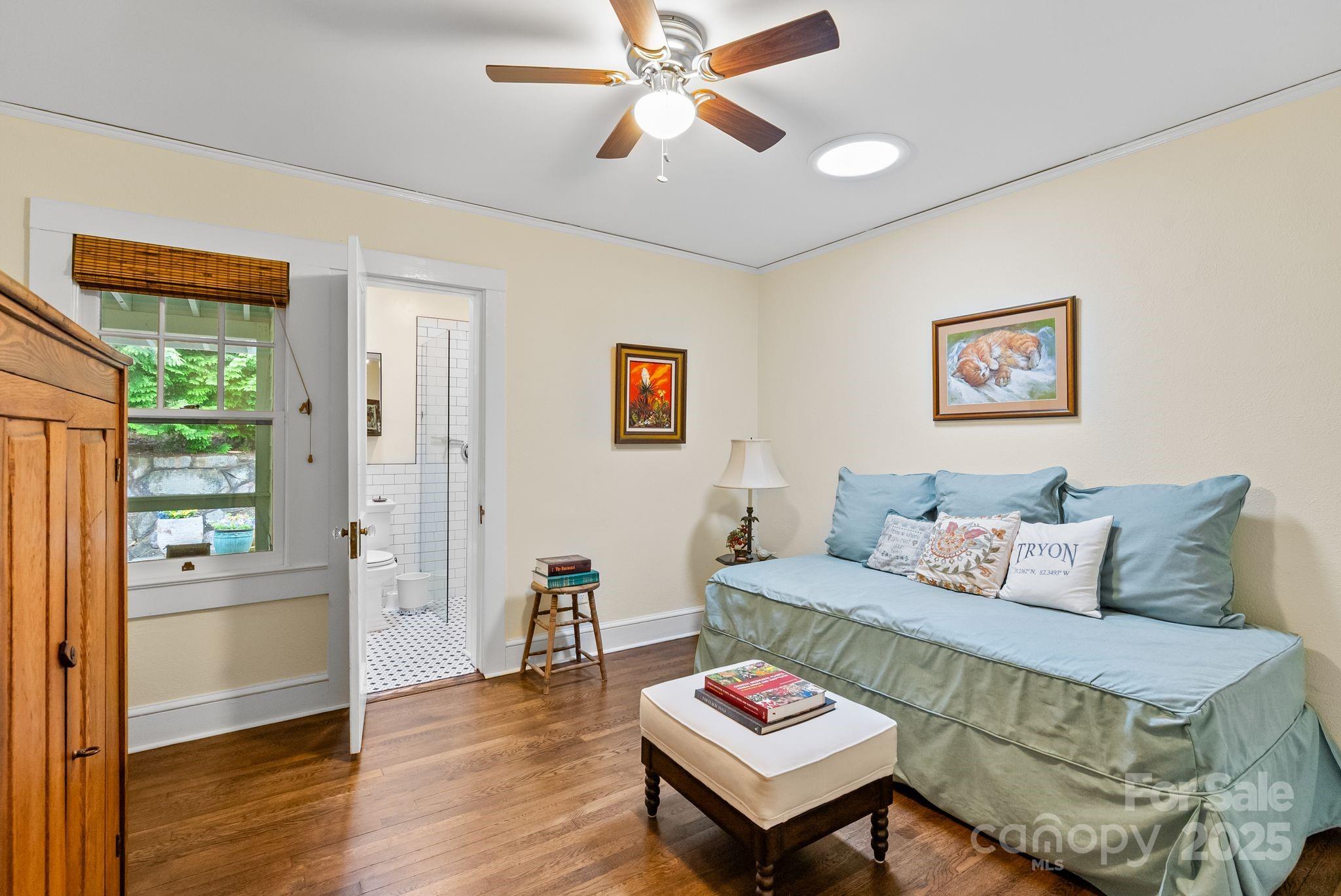 160 Hidden Hill Road Tryon, NC 28782 - Photo 28 of 47 a living room with furniture and wooden floor