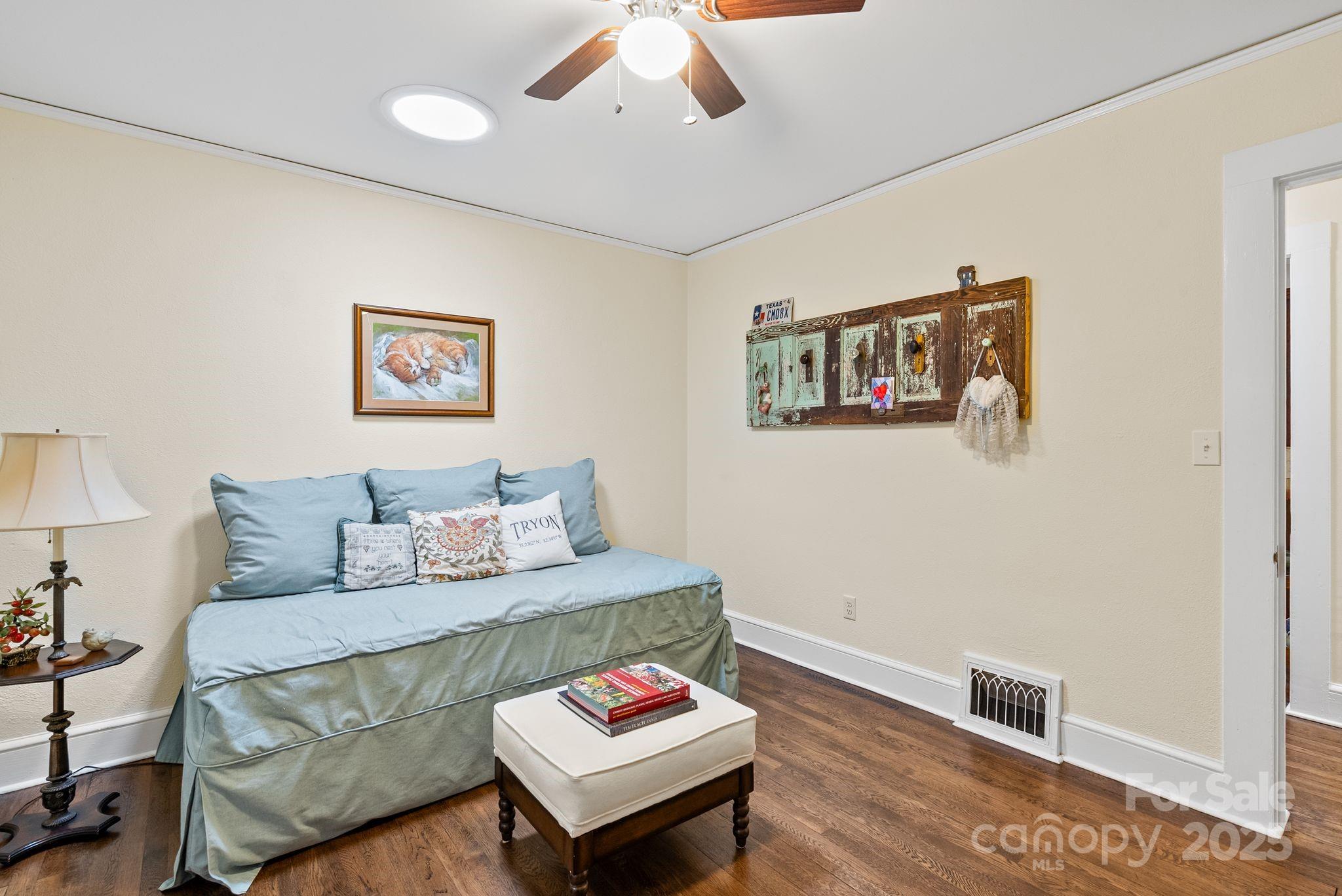 160 Hidden Hill Road Tryon, NC 28782 - Photo 29 of 47 a living room with furniture and a wooden floor