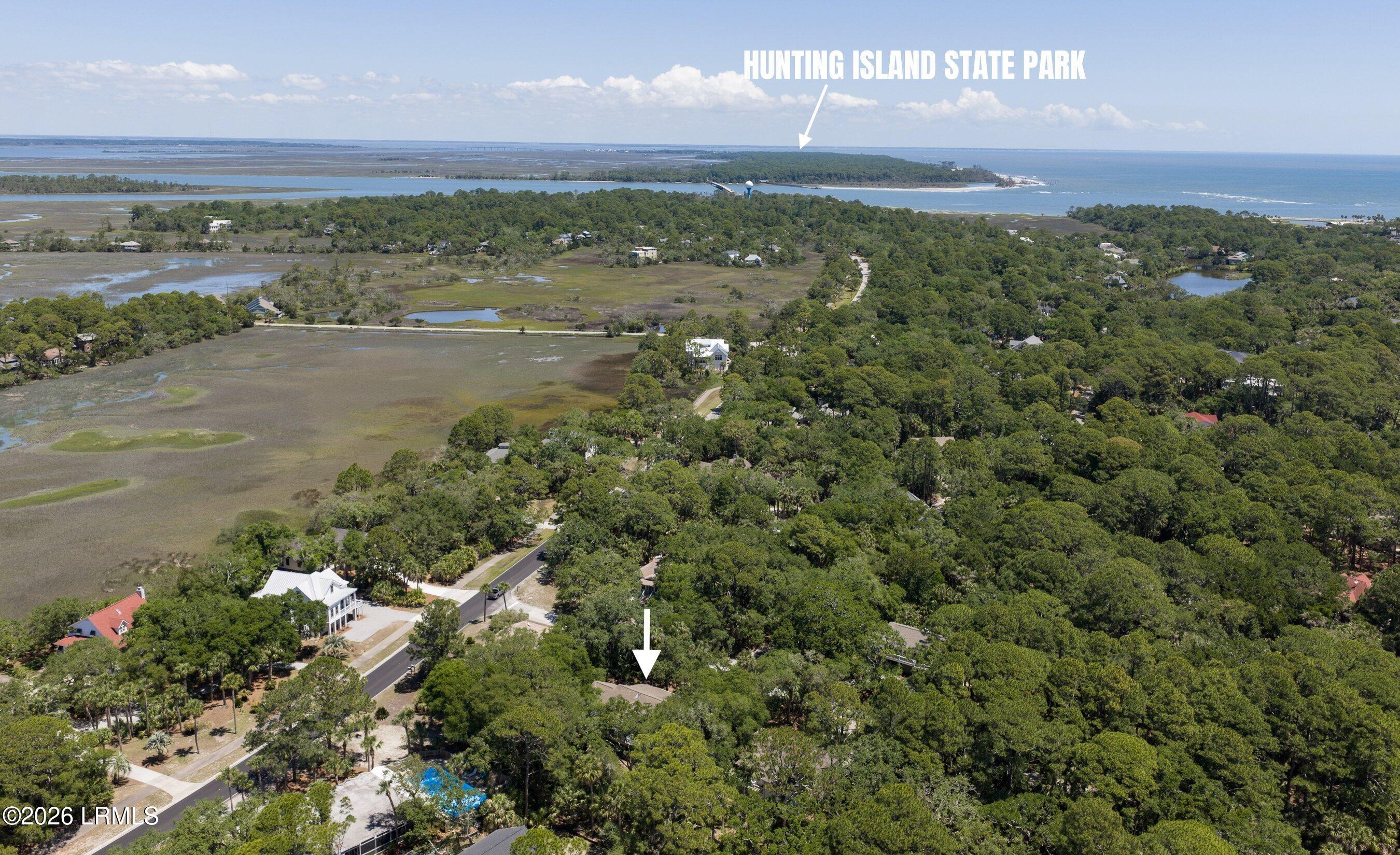 703 Seahorse Road Fripp Island, SC 29920 - Photo 34 of 51 Aerial