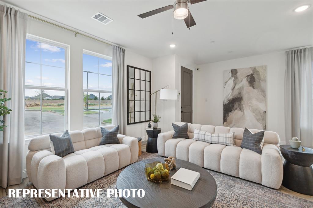 1005 Splitrock Drive Allen, TX 75013 - Photo 3 of 15 a living room with furniture and a large window