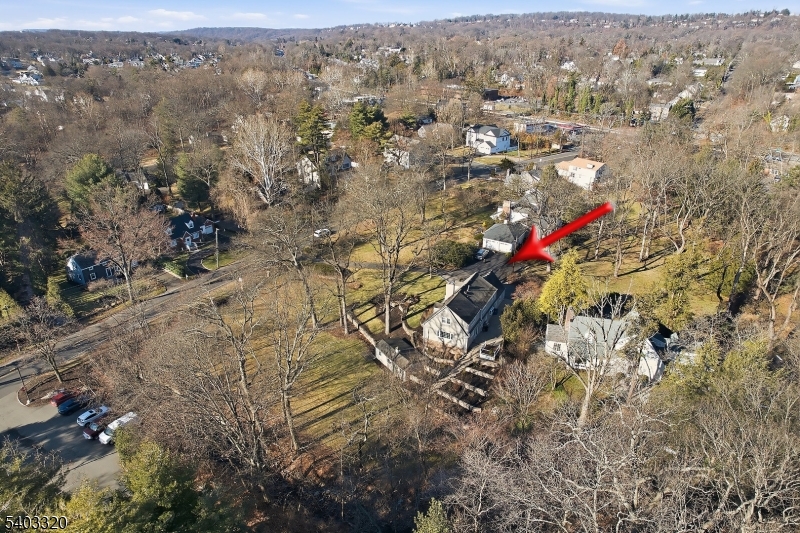 170 New Providence Road Mountainside, NJ 07092 - Photo 49 of 50 an aerial view of house with yard and mountain view in back