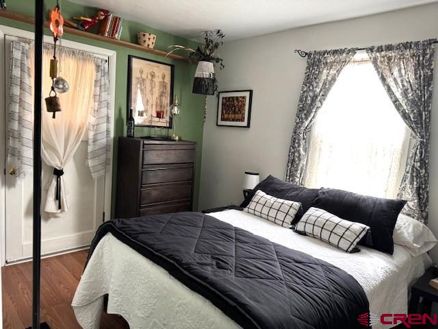 308 North Beech Street Cortez, CO 81321 - Photo 26 of 35 a bedroom with a bed and a mirror