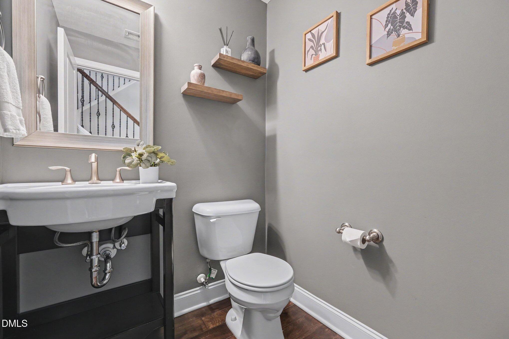 2323 Mt Zion Church Road Apex, NC 27502 - Photo 11 of 39 half bathroom