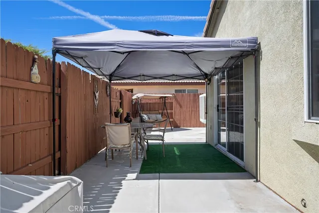 a view of yard from outdoor space