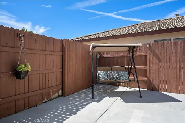 a view of balcony with small space