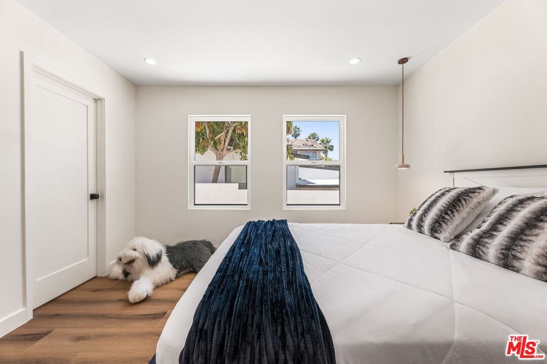 266 Mabery Road Santa Monica, CA 90402 - Photo 12 of 47 a bedroom with bed and window