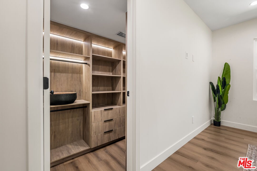 266 Mabery Road Santa Monica, CA 90402 - Photo 22 of 47 a view of walk in closet with empty racks