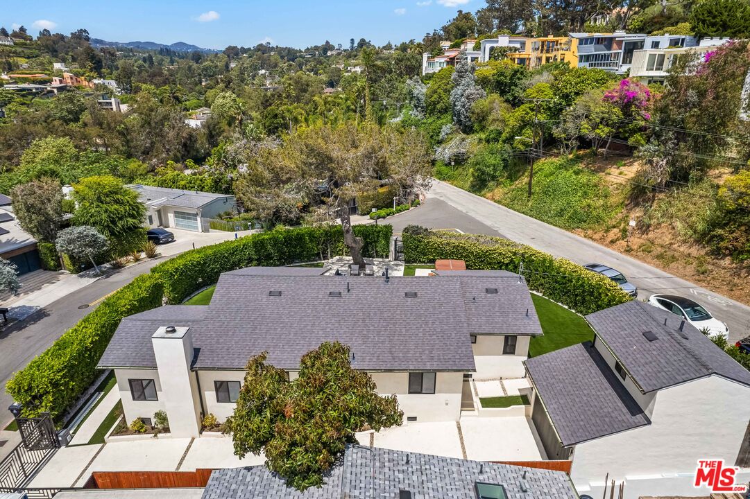 266 Mabery Road Santa Monica, CA 90402 - Photo 46 of 47 an aerial view of a house with a garden