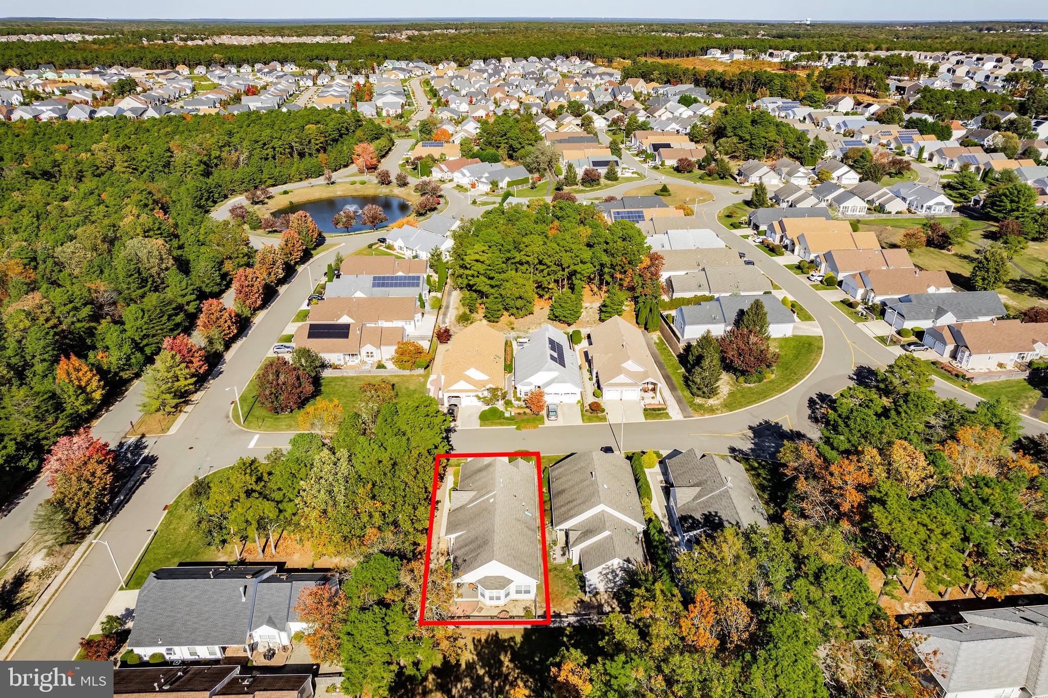 10 Hampton Road Manahawkin, NJ 08050 - Photo 24 of 36 an aerial view of residential houses with outdoor space