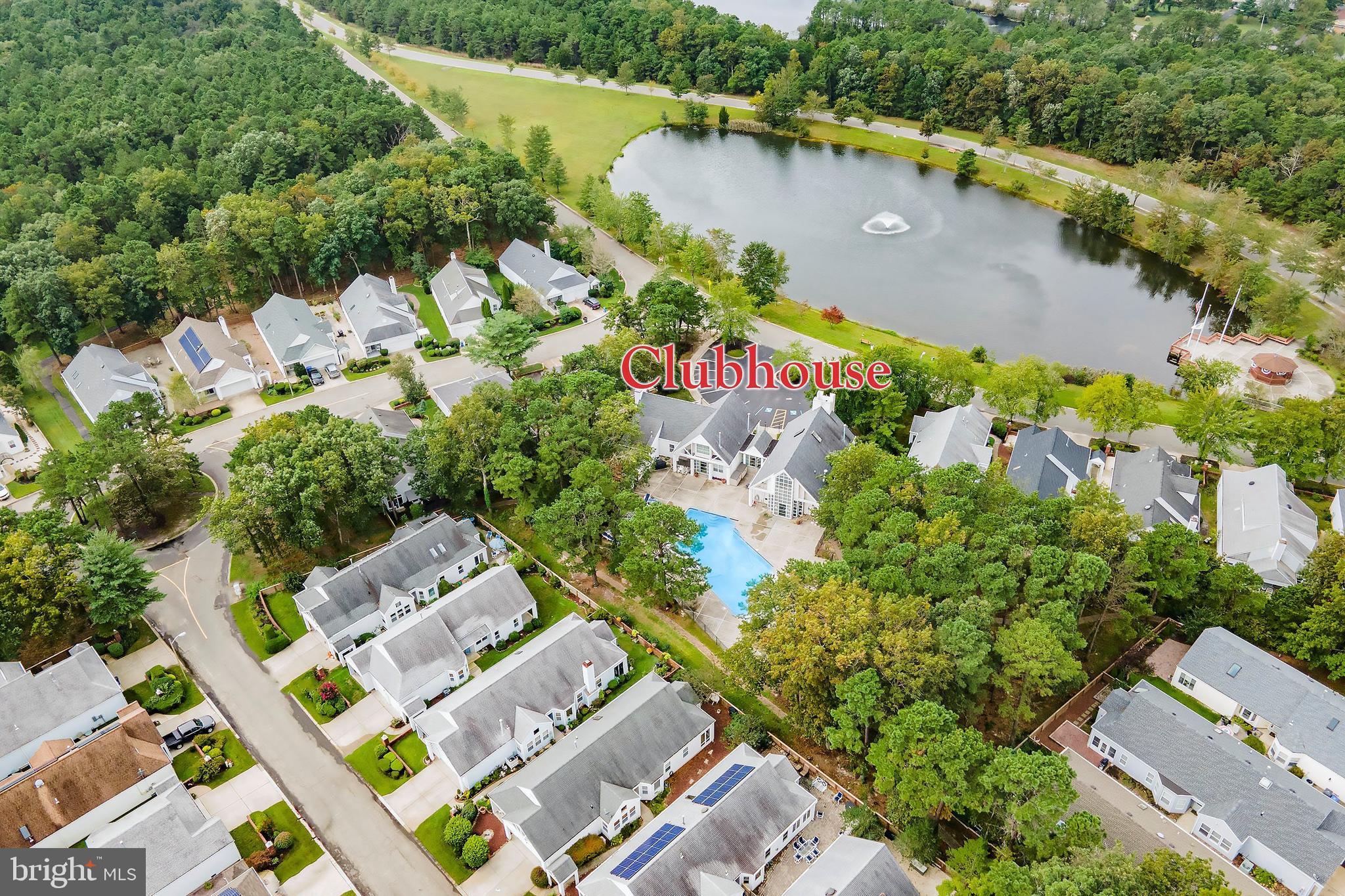 10 Hampton Road Manahawkin, NJ 08050 - Photo 31 of 36 an aerial view of a house with a lake view