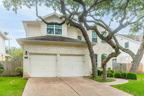 front view of house with a yard