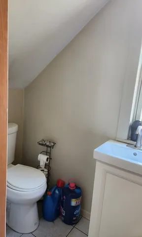 a bathroom with a sink and a toilet