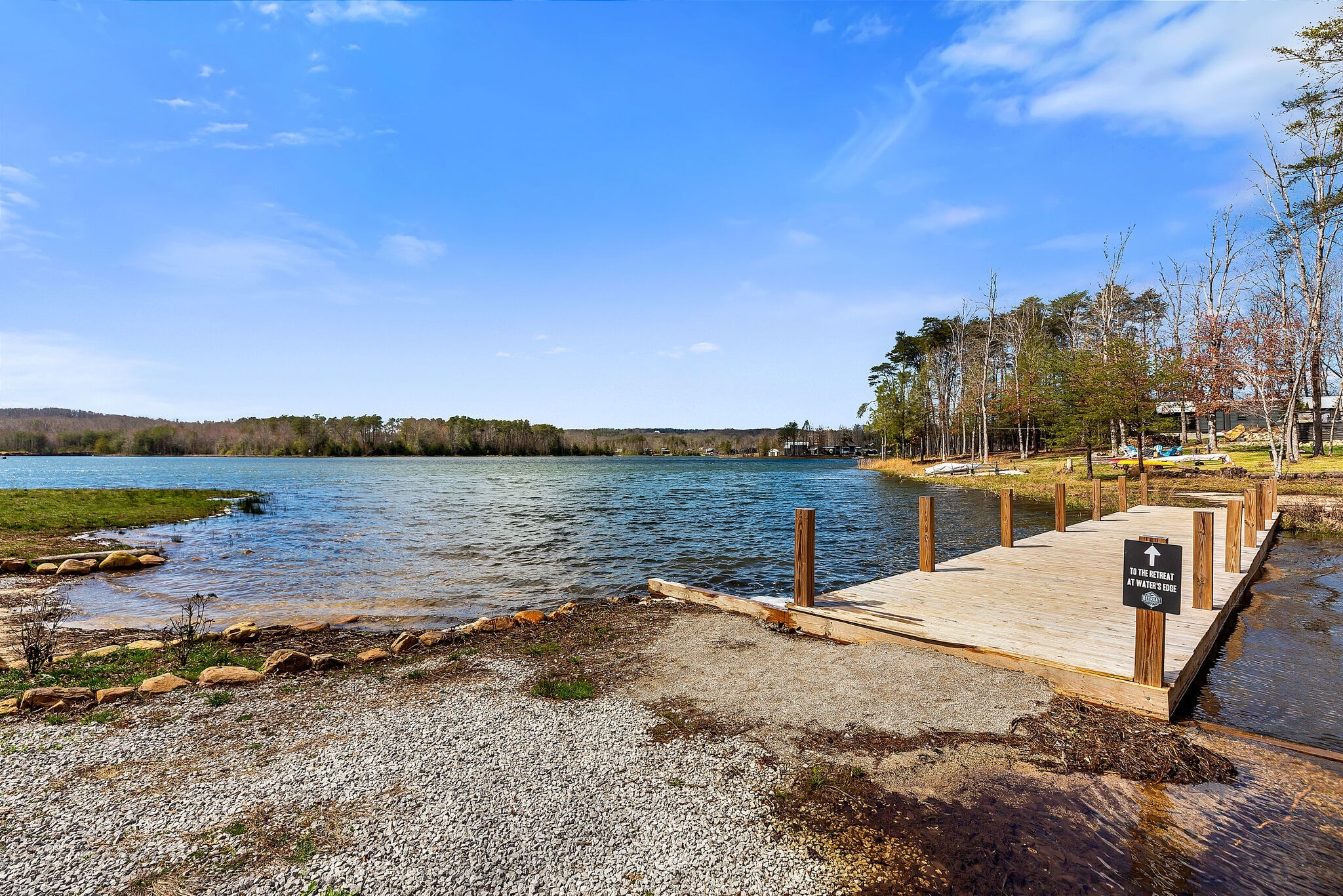 42 Oakleaf Trail Tracy City, TN 37387 - Photo 69 of 73 a view of a lake with beach and city view