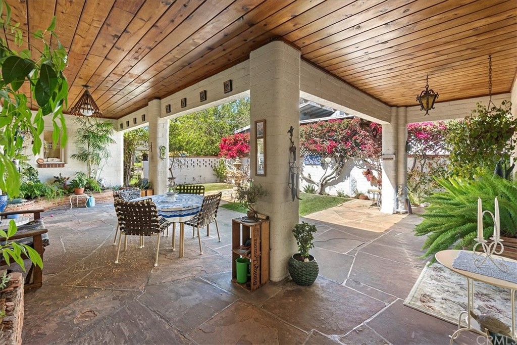 876 North 1st Avenue Upland, CA 91786 - Photo 17 of 30 a view of an outdoor dining space with a patio