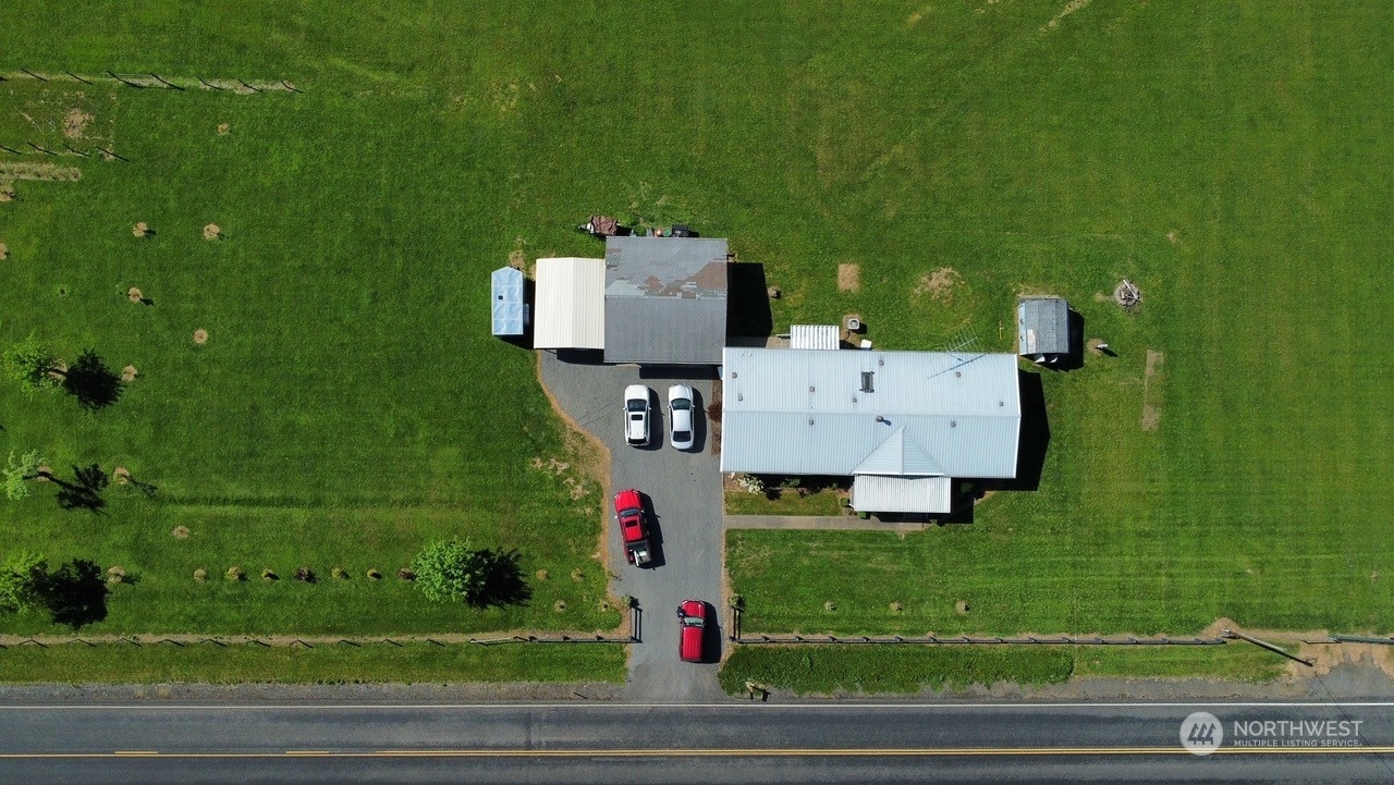 435 Jones Road Winlock, WA 98596 - Photo 2 of 30 an aerial view of a house with a yard