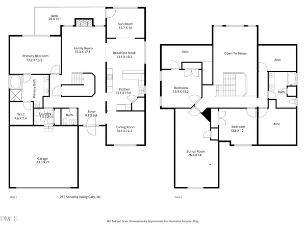 $750,000 | 210 Sonoma Valley Drive, Cary, NC 27518