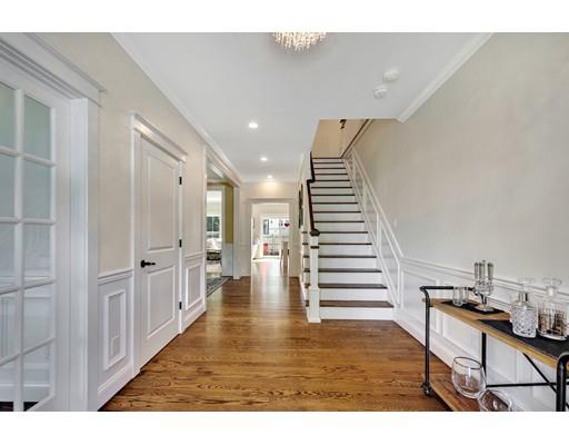 62 Emerson Road Needham, MA 02492 - Photo 3 of 30 a view of entryway and hall with wooden floor