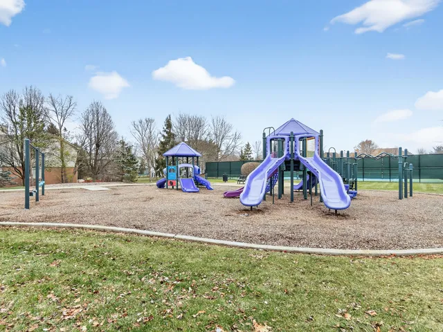 a view of outdoor space with seating area