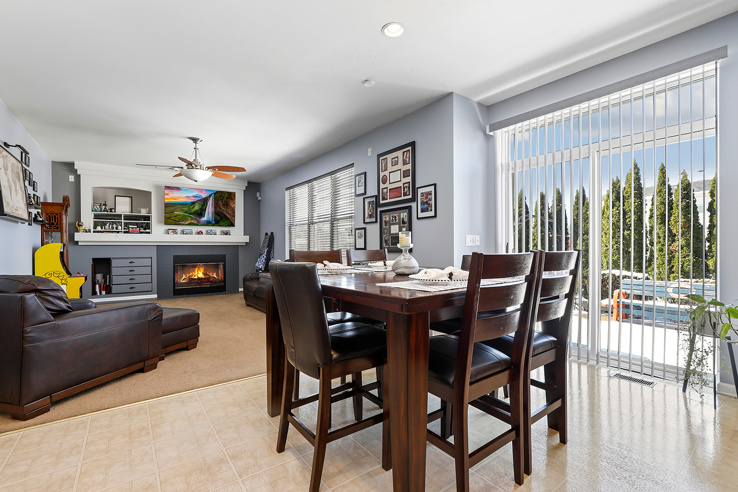 749 Lenox Avenue Bolingbrook, IL 60490 - Photo 4 of 33 a view of a dining room with furniture window and wooden floor