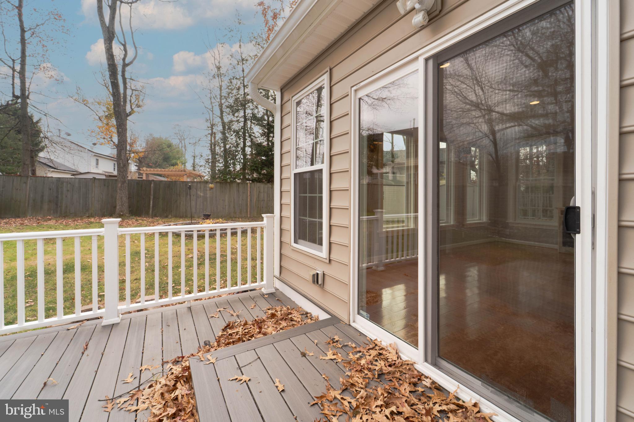 9407 Copernicus Drive Lanham, MD 20706 - Photo 46 of 48 a view of a balcony with wooden floor