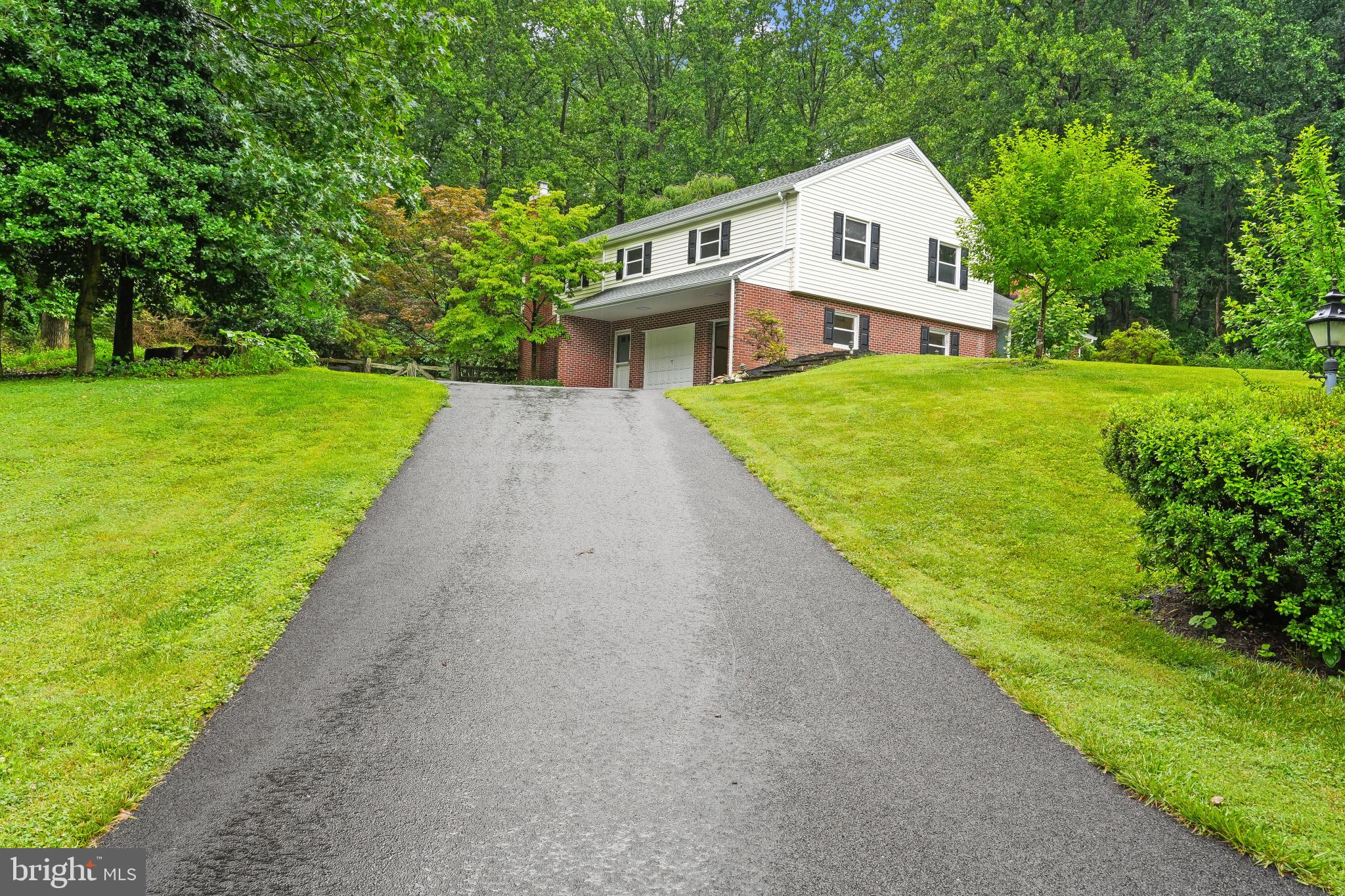 11122 Old Carriage Road Glen Arm, MD 21057 - Photo 5 of 56 Driveway from Old Carriage
