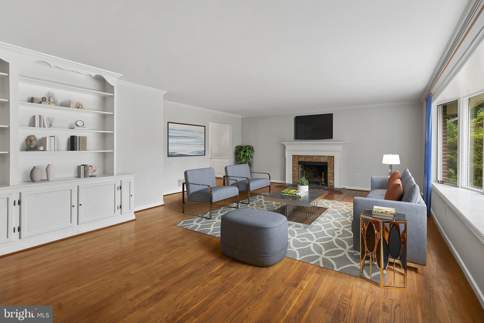 11122 Old Carriage Road Glen Arm, MD 21057 - Photo 10 of 56 Virtually Staged Living Room