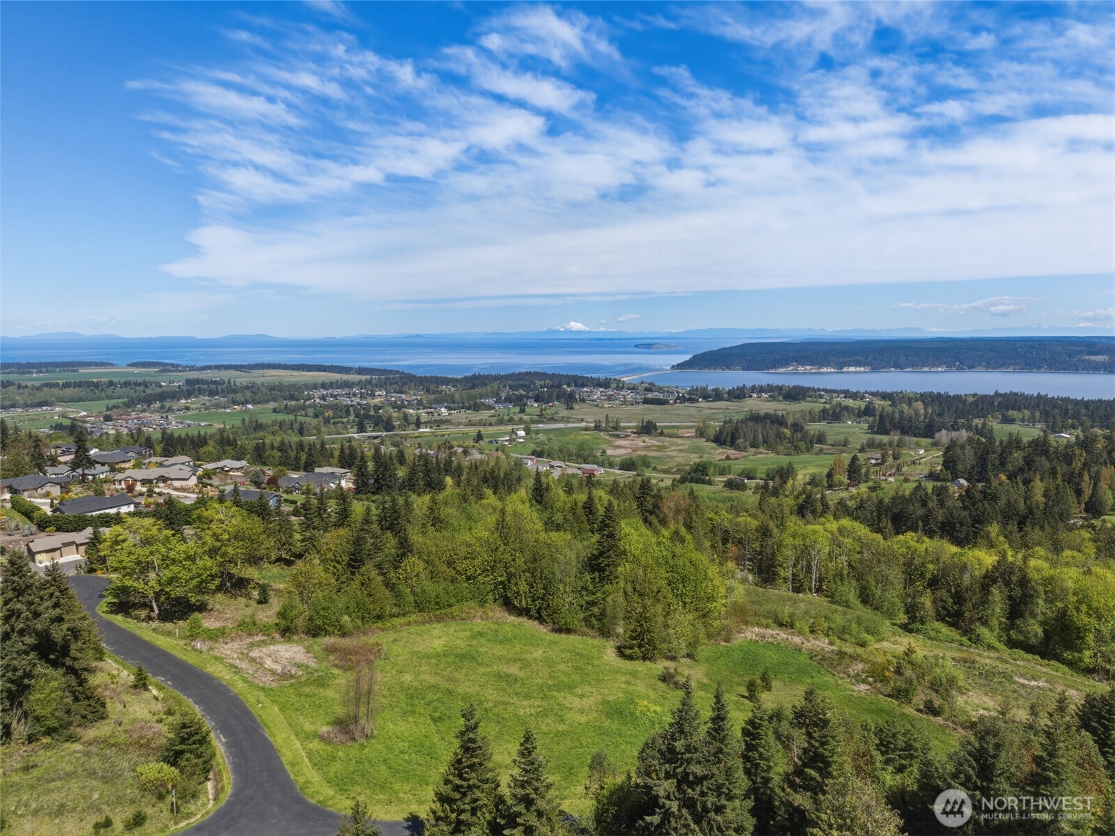 15 High Vw Way Sequim, WA 98382 - Photo 13 of 17 an aerial view of residential houses with outdoor space