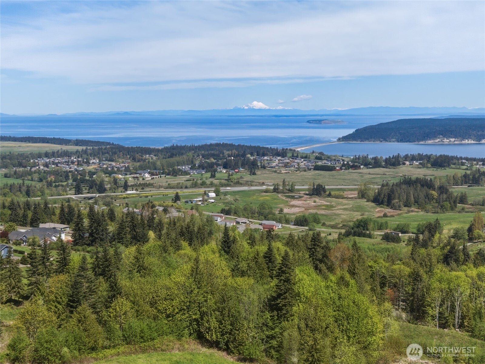 15 High Vw Way Sequim, WA 98382 - Photo 3 of 17 a view of city and mountain