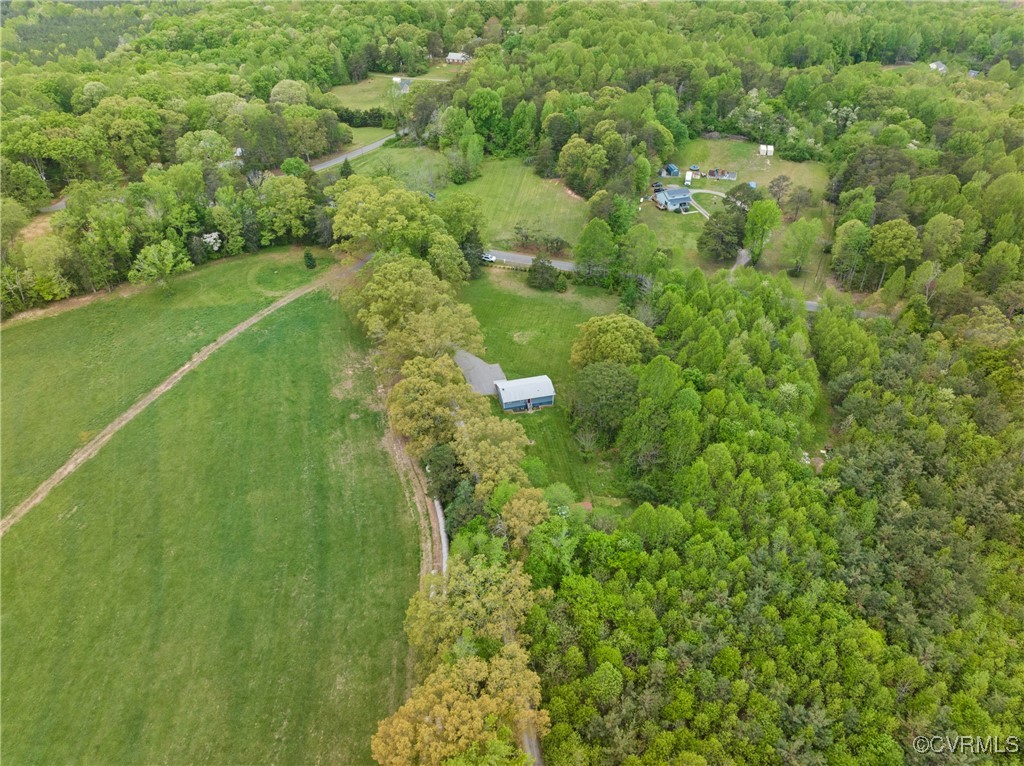 4660 Marks Lane Goochland, VA 23063 - Photo 33 of 39 a view of a big yard with large trees