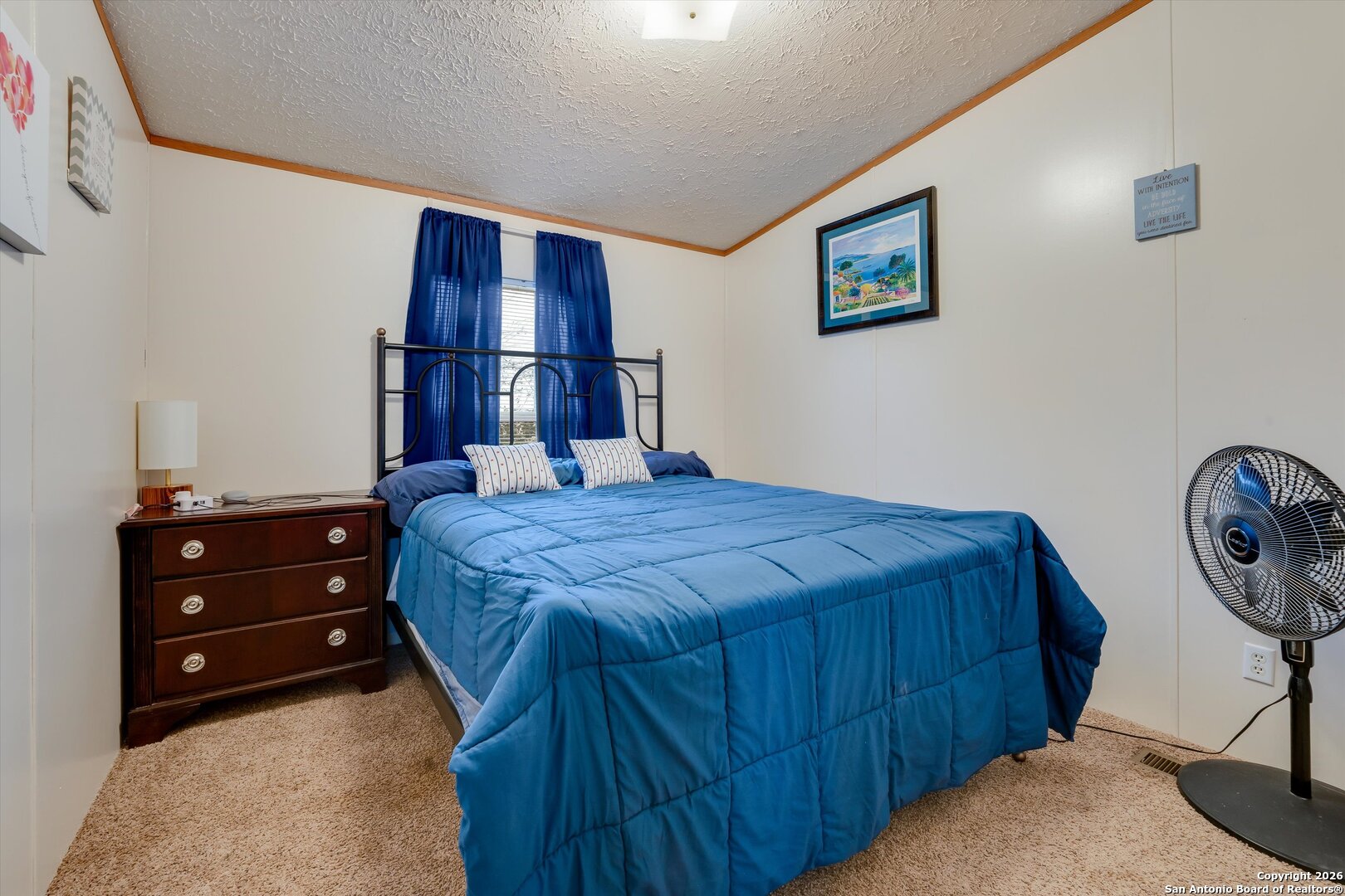 2760 Pioneer Road Seguin, TX 78155 - Photo 24 of 31 a bed room with a bed and a dresser