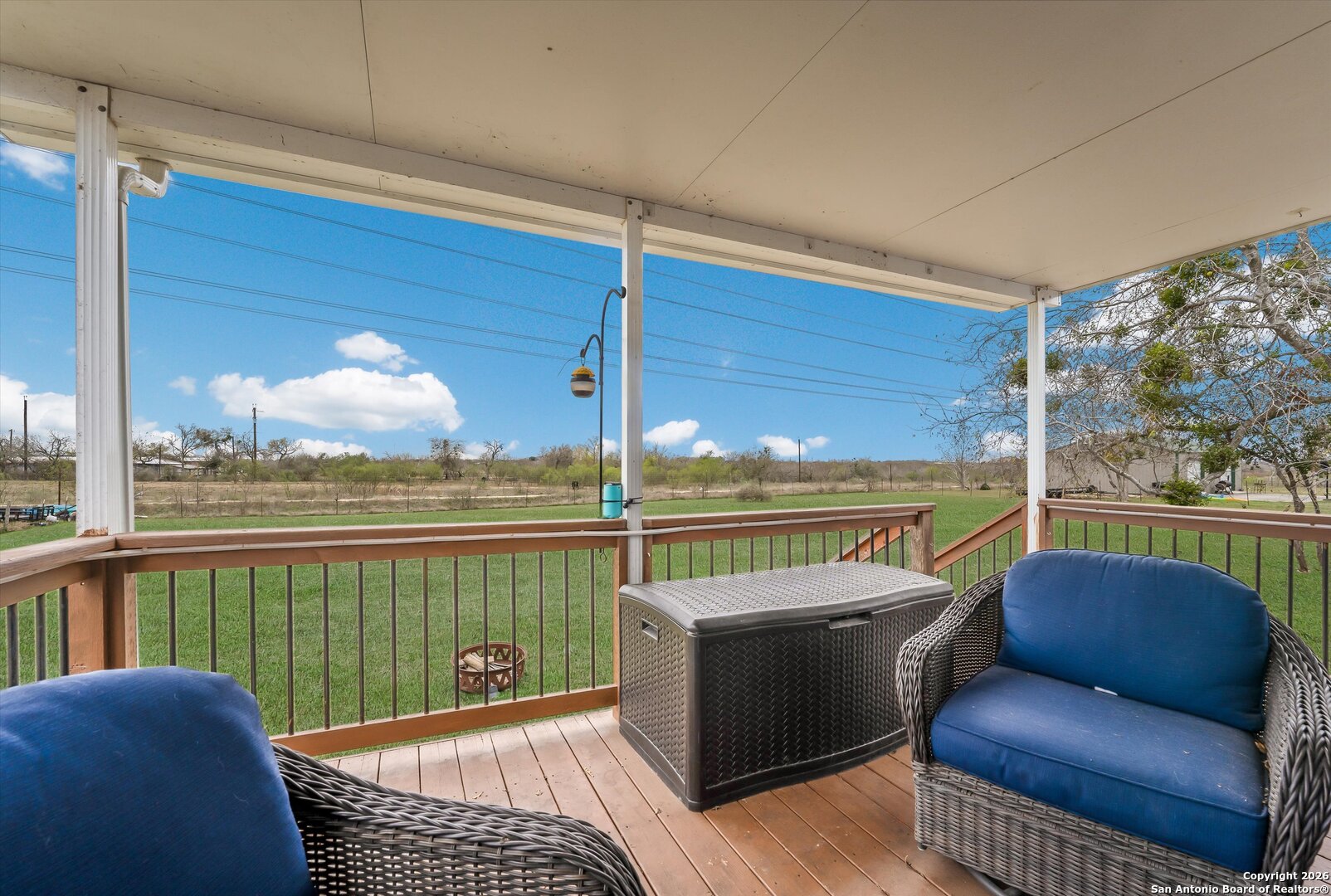 2760 Pioneer Road Seguin, TX 78155 - Photo 28 of 31 a balcony with furniture