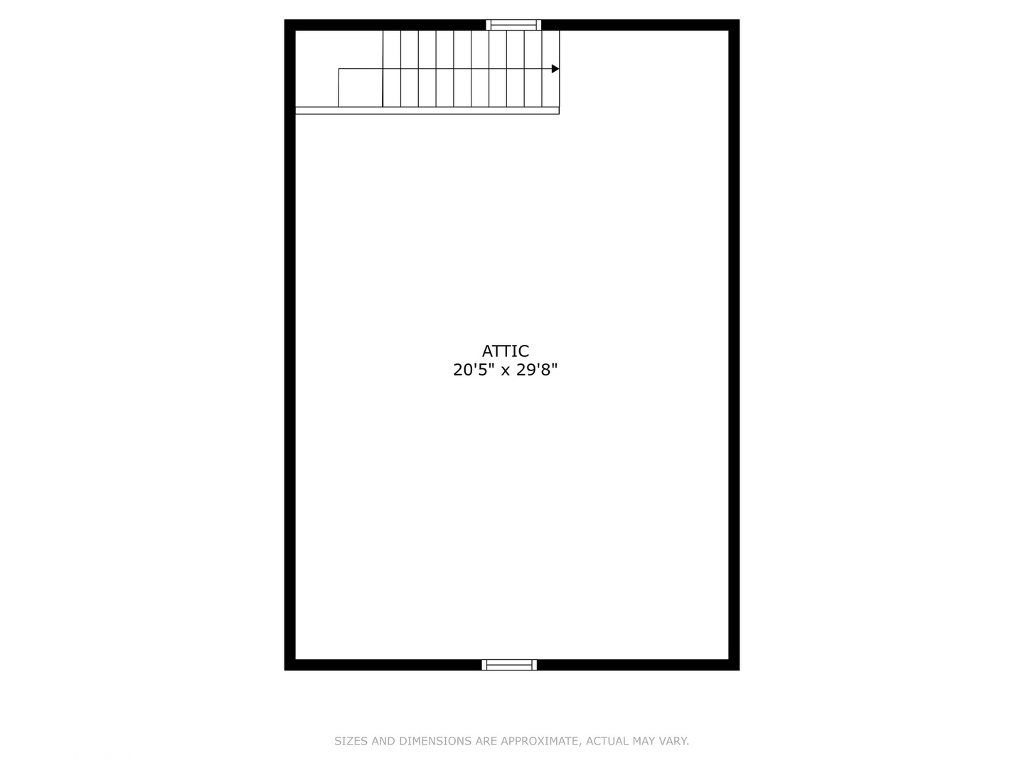 1315 Webster Lane Des Plaines, IL 60018 - Photo 18 of 18 a picture of a room with a white wall and a white wall