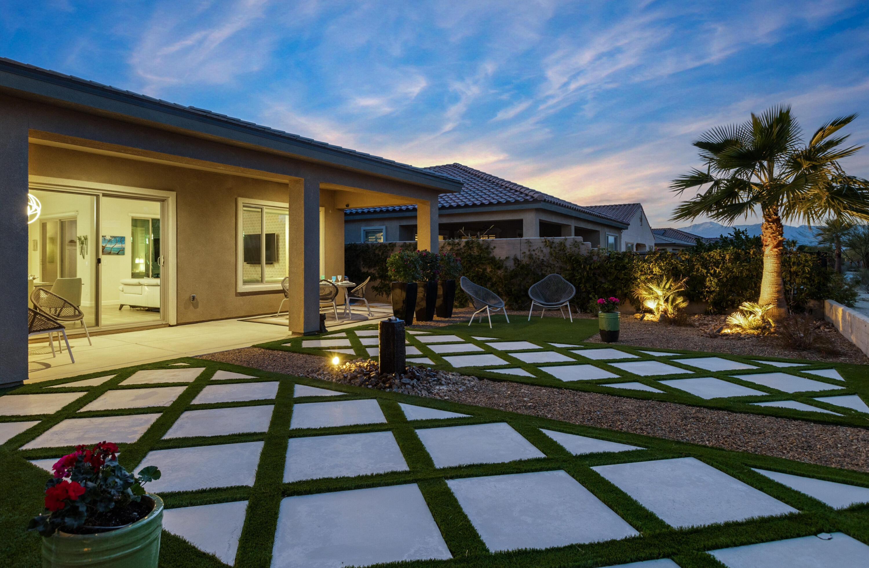 36 Chianti Rancho Mirage, CA 92270 - Photo 30 of 63 a view of a house with a porch