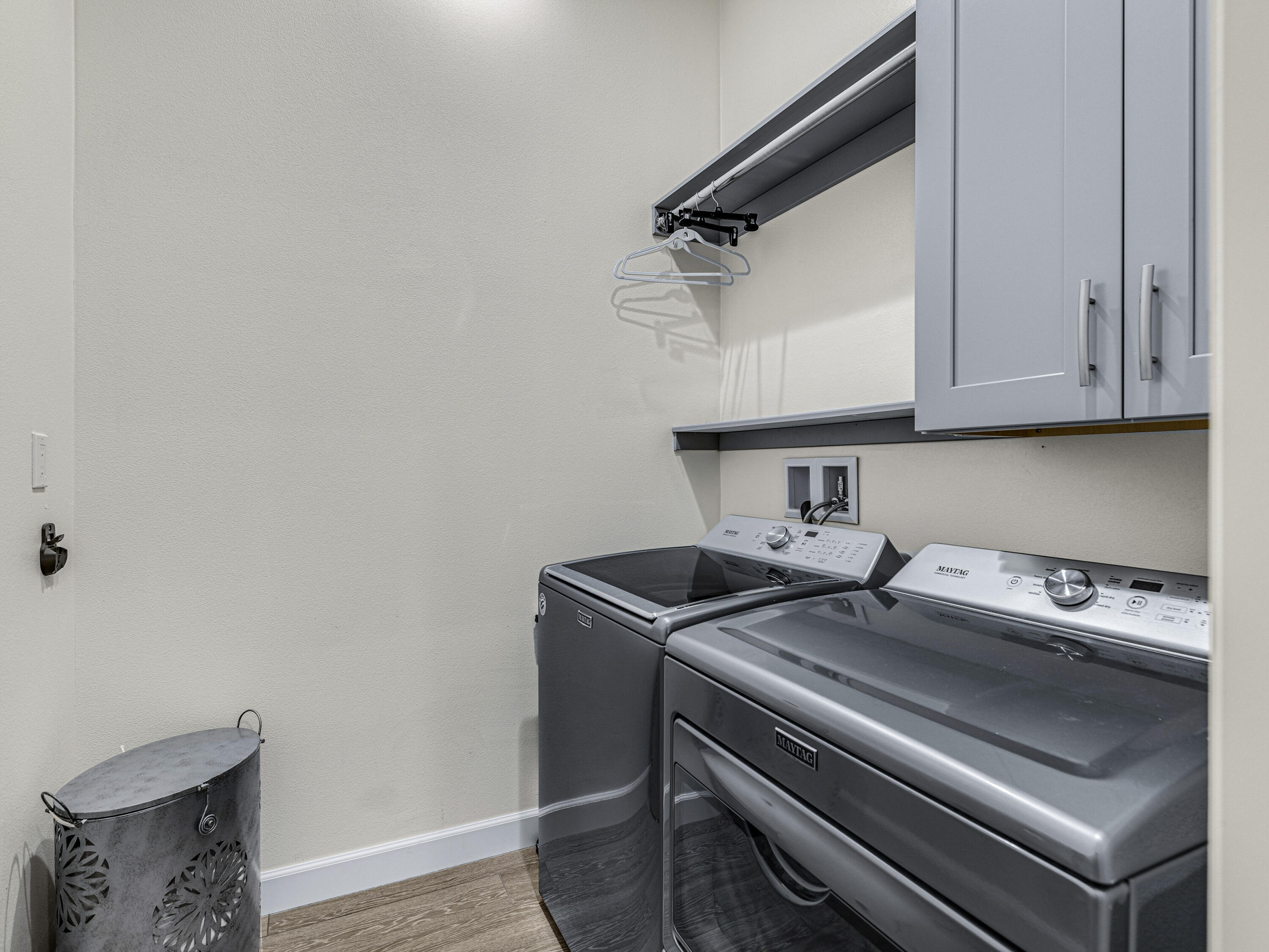 36 Chianti Rancho Mirage, CA 92270 - Photo 38 of 63 a view of storage and utility room with washer and dryer