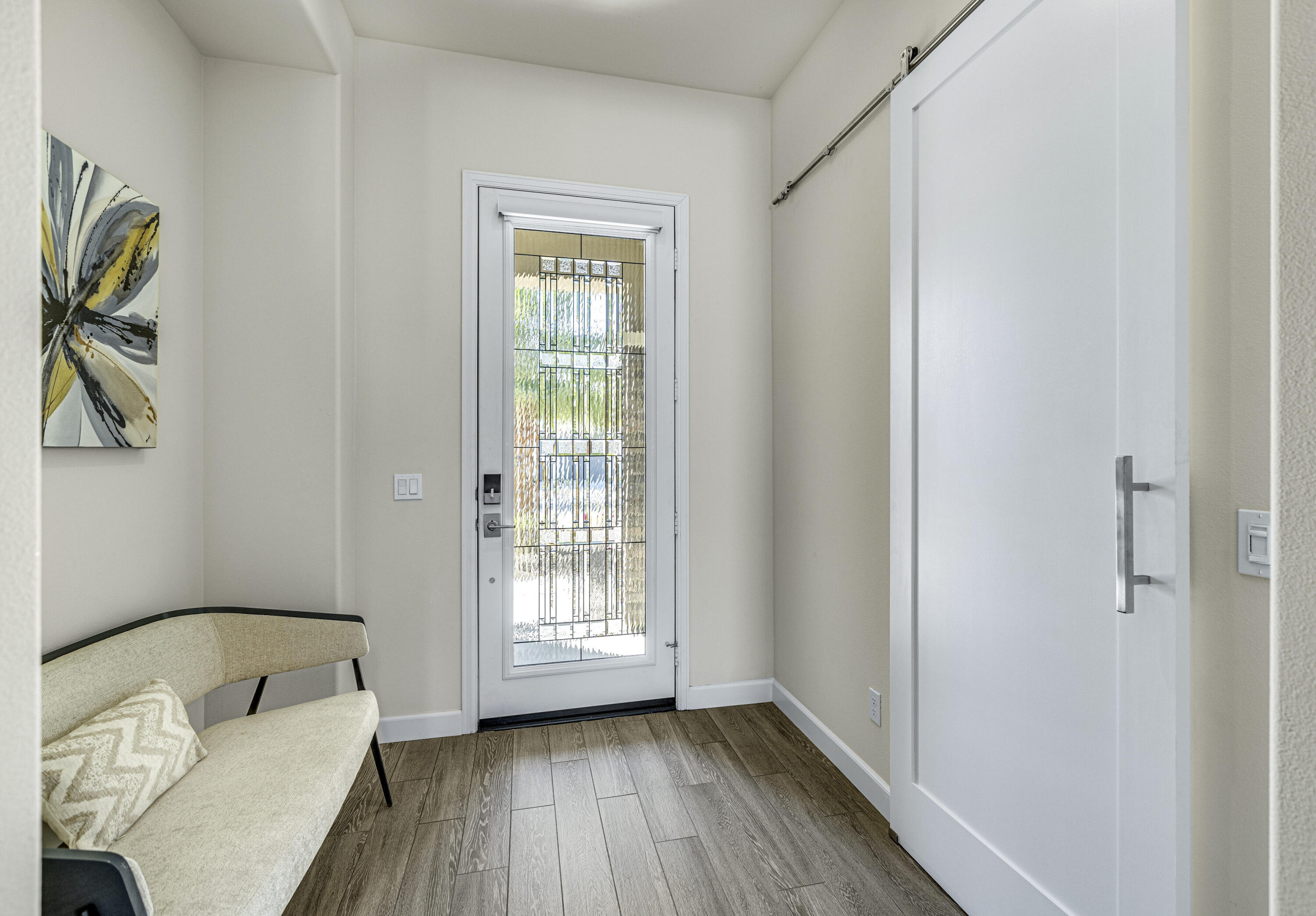 36 Chianti Rancho Mirage, CA 92270 - Photo 41 of 63 a view of room with window and wooden floor