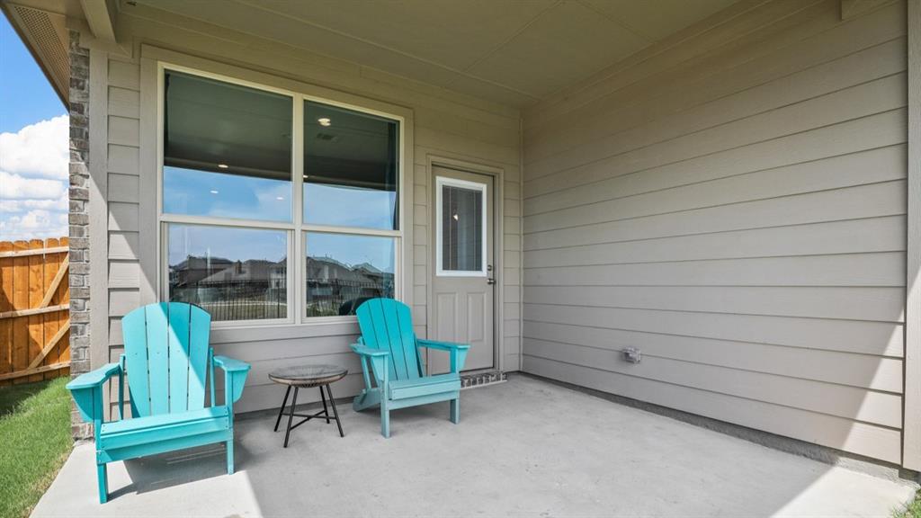 1223 Patti Lane Decatur, TX 76234 - Photo 26 of 27 Patio-All Home and community information, including pricing, included features, terms, availability and amenities, are subject to change at any time without notice or obligation. All Drawings, pictures, photographs, video, square footages, floor plans, elevations, features, colors and sizes are approximate for illustration purposes only and will vary from the homes as built.