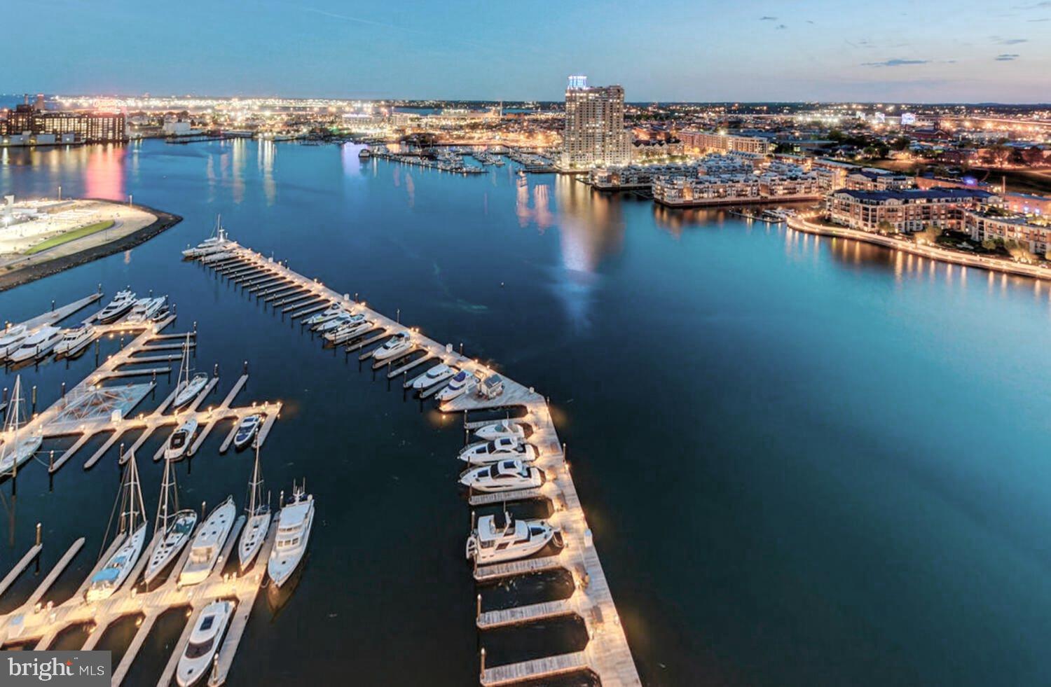 300 International Drive, Unit 2301 Baltimore, MD 21202 - Photo 4 of 37 an aerial view of residential houses with outdoor space