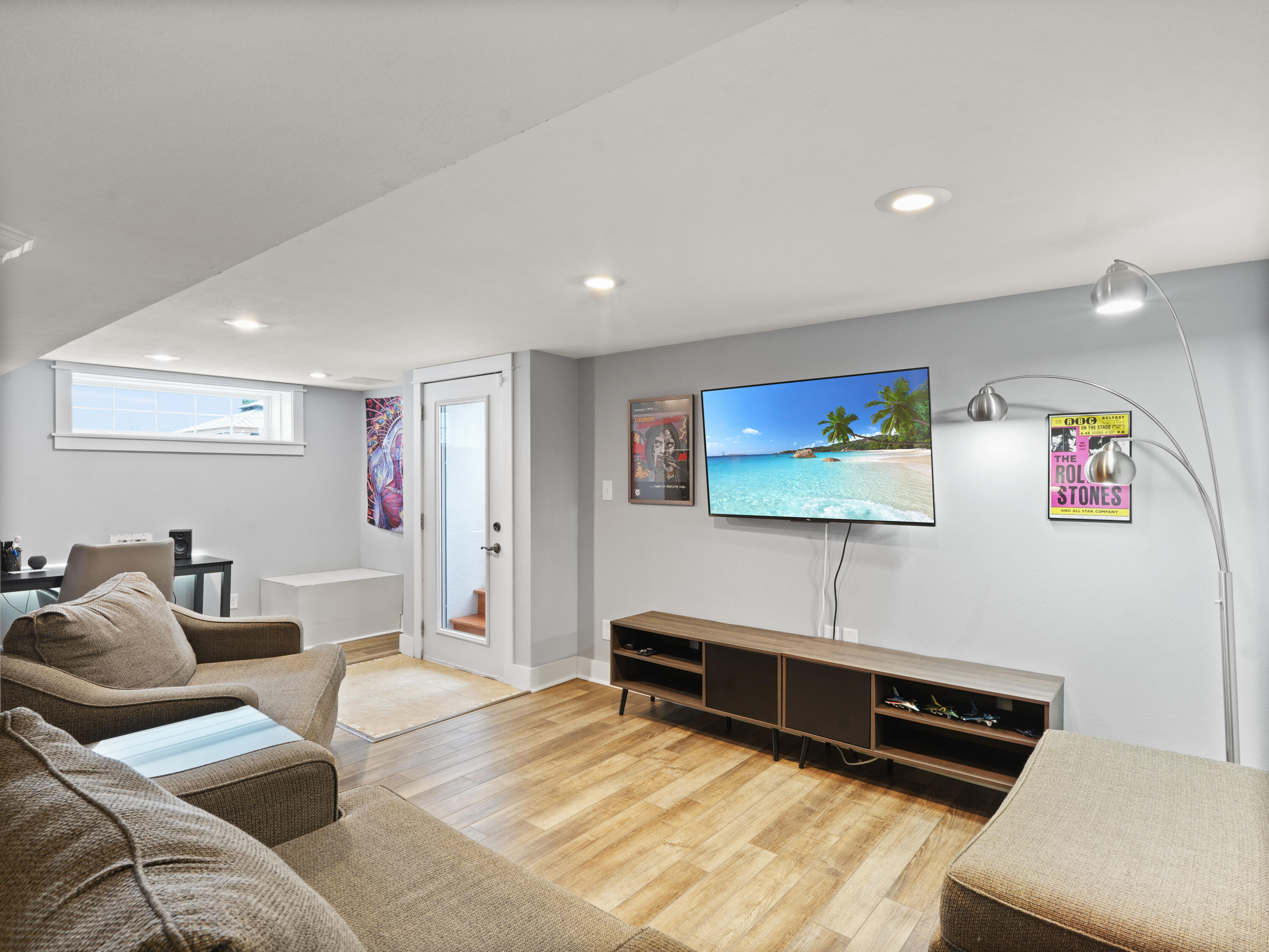 191 Riverside Drive Waterford, WI 53185 - Photo 41 of 91 41_Lower_Level_Living_Area_TV